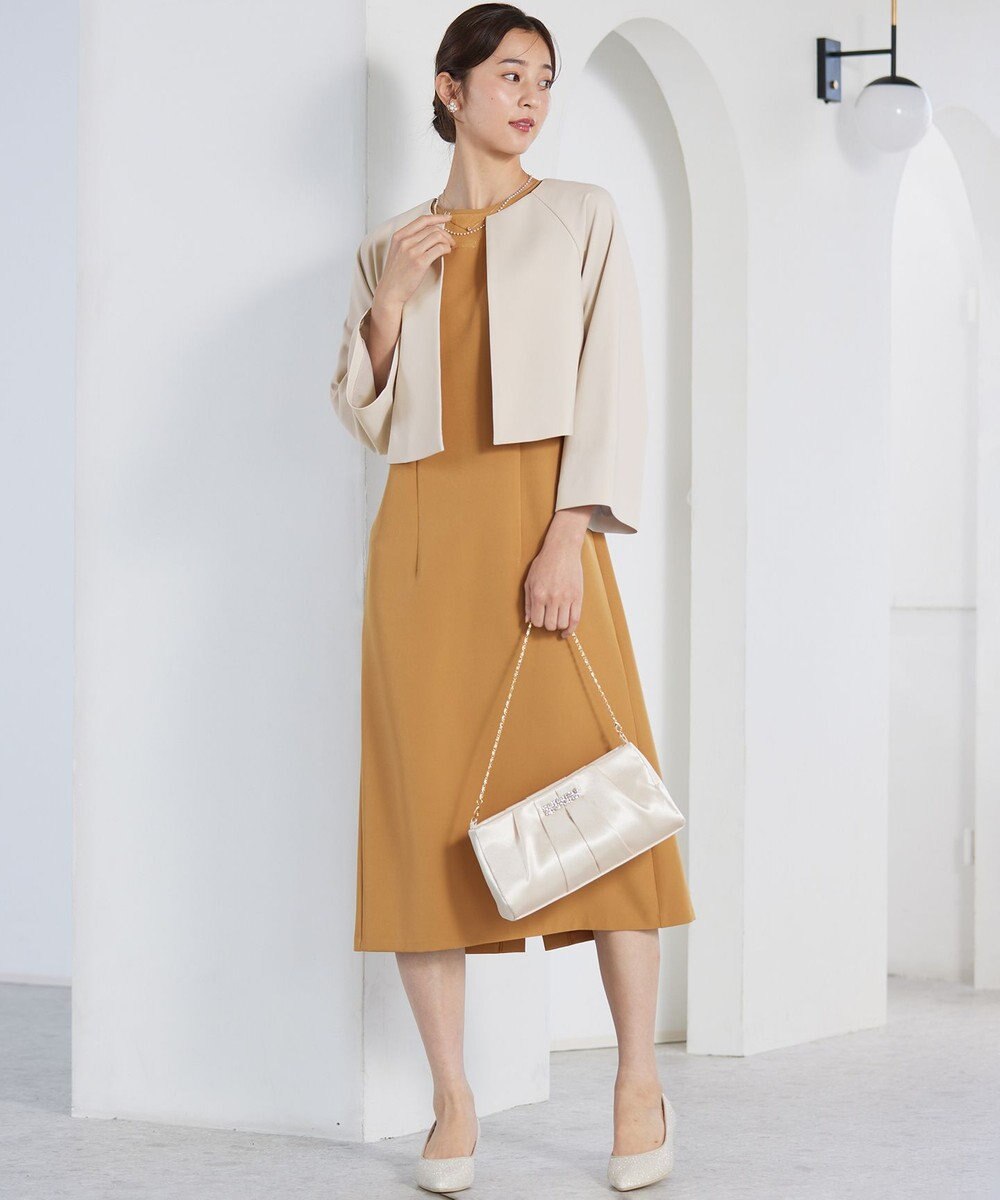 ANY SIS 【洗える】セレモニークロップド ジャケット 