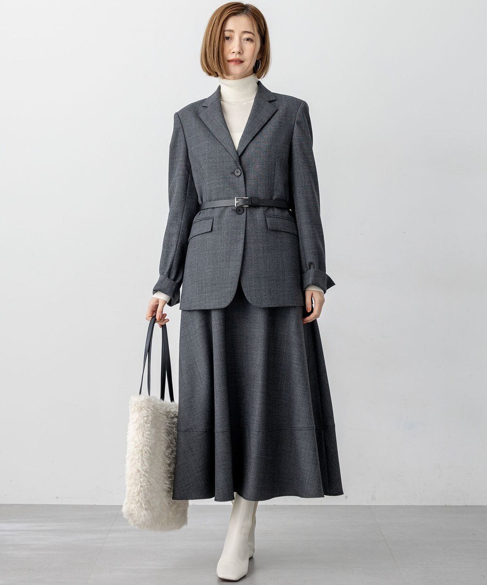 23区 【Oggi4月号掲載】スクエアバックル ベルト 