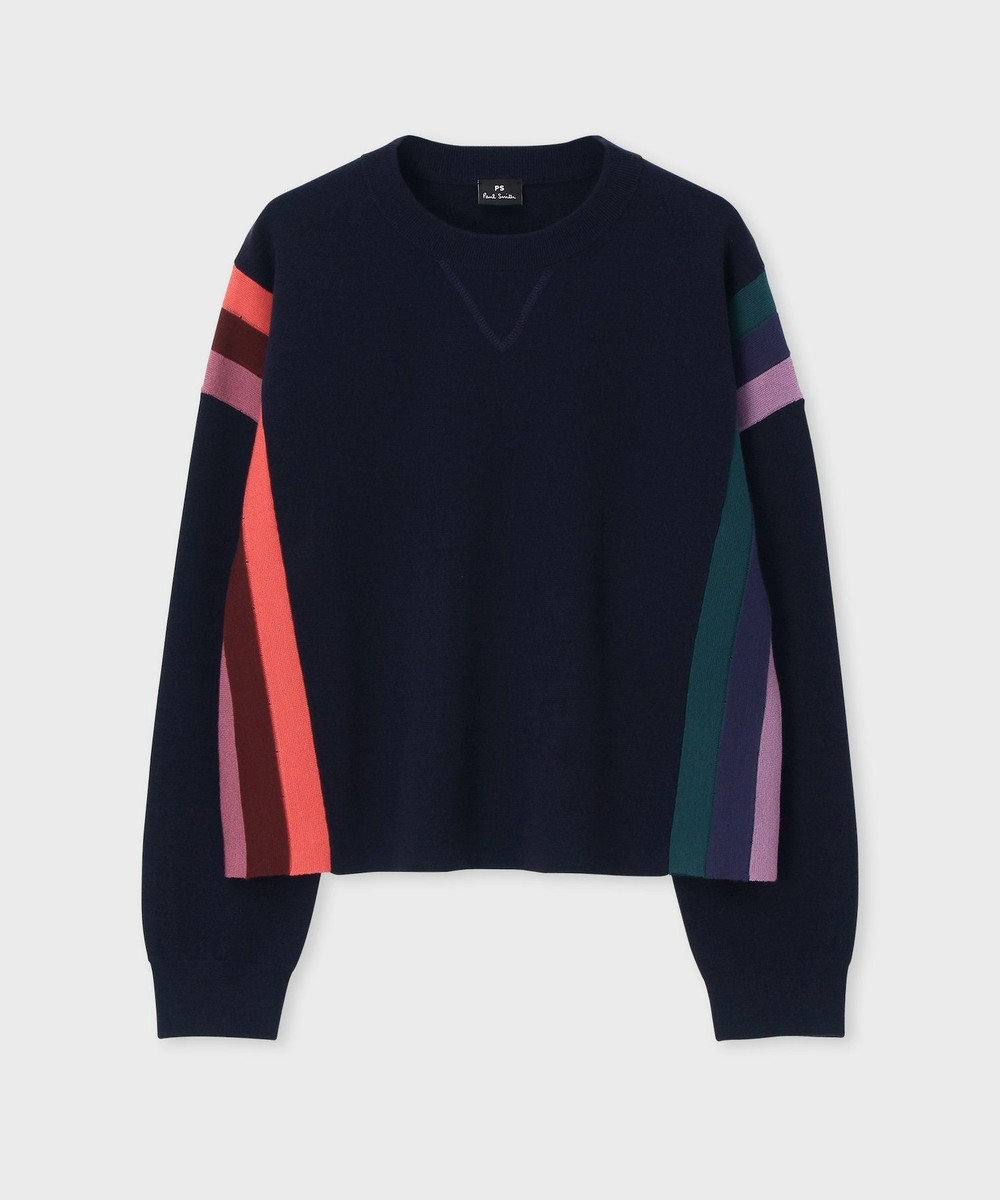 Paul Smith Midnight Swirl ニットトップス ネイビー