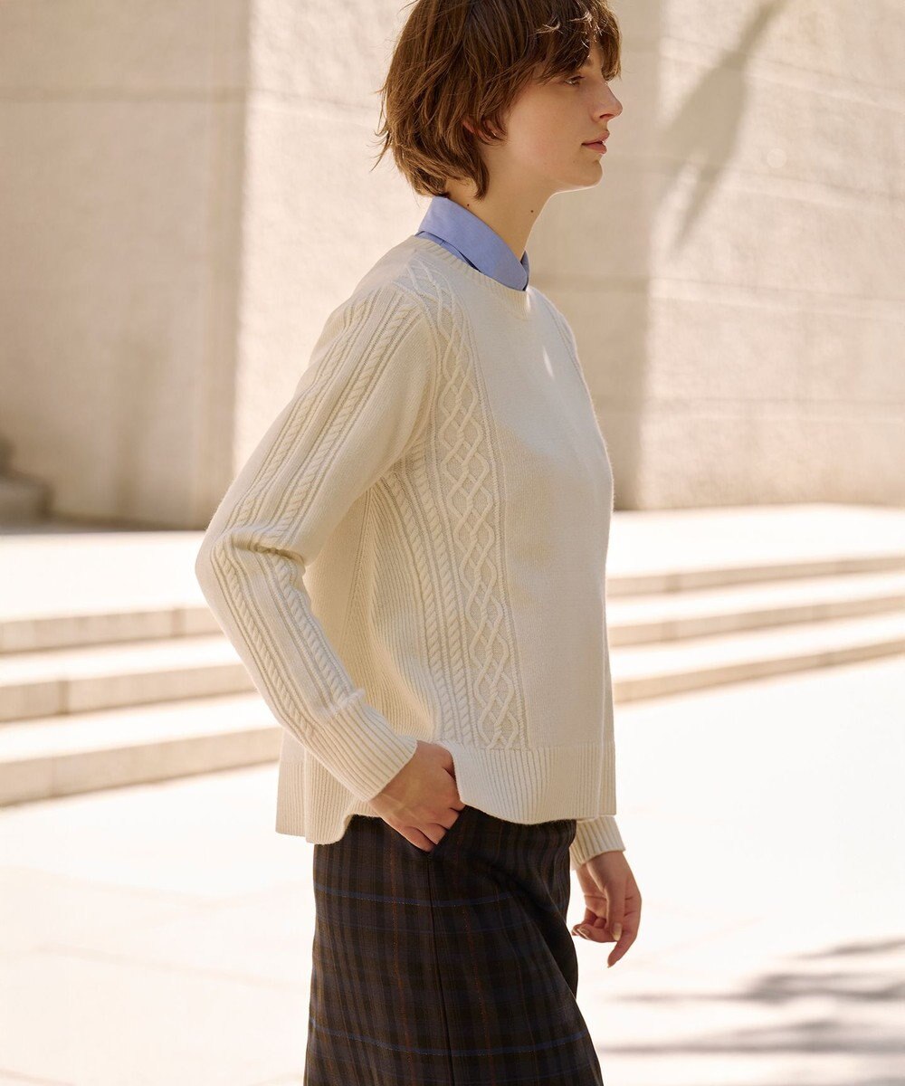 J.PRESS LADIES L 【WEB限定カラーあり】CAT クルーネック ニット 