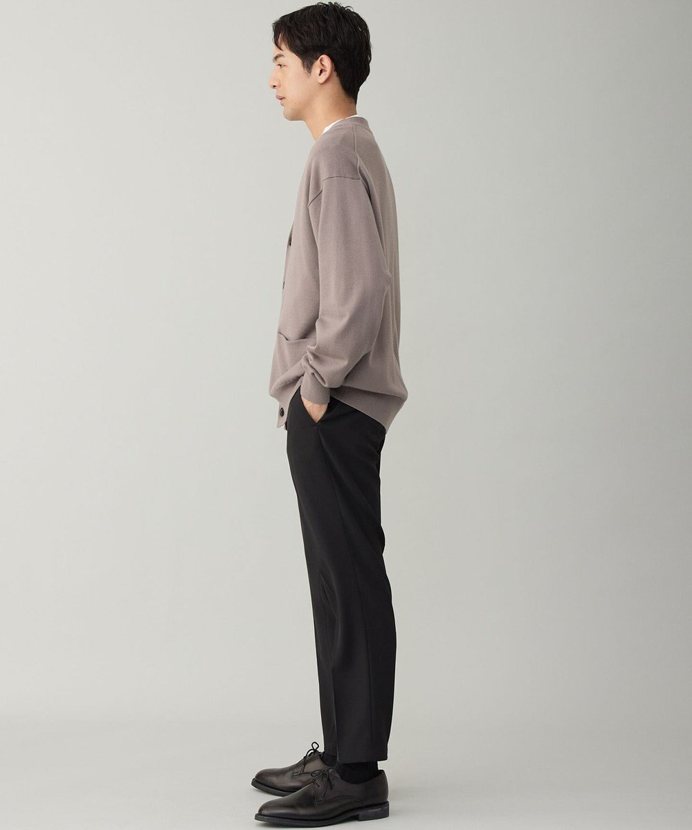 UNFILO MENS 【OCEANS YouTube 掲載/男女兼用】スムースシルキーニット カーディガン 