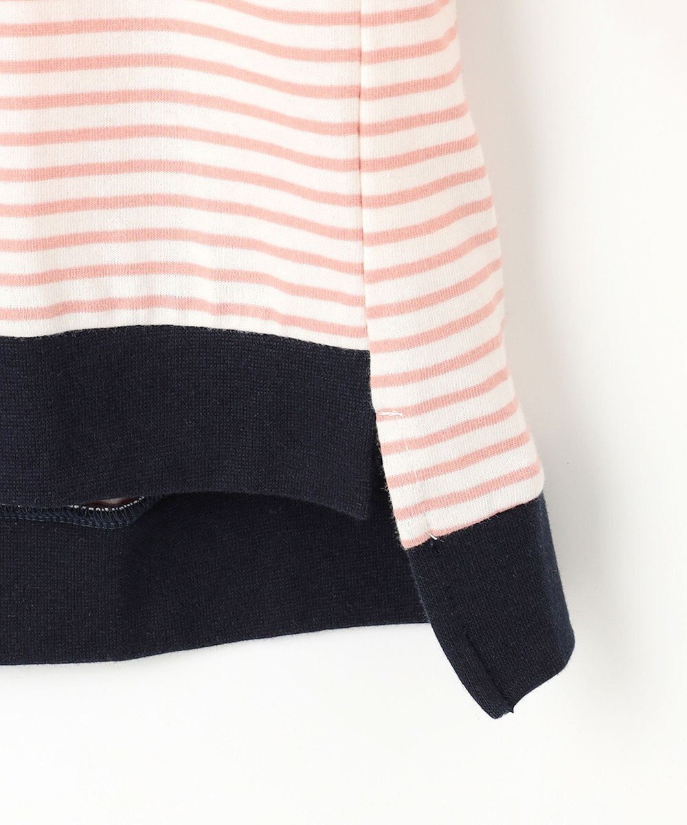 組曲 KIDS 【150-160㎝】リボンボーダー トップス 