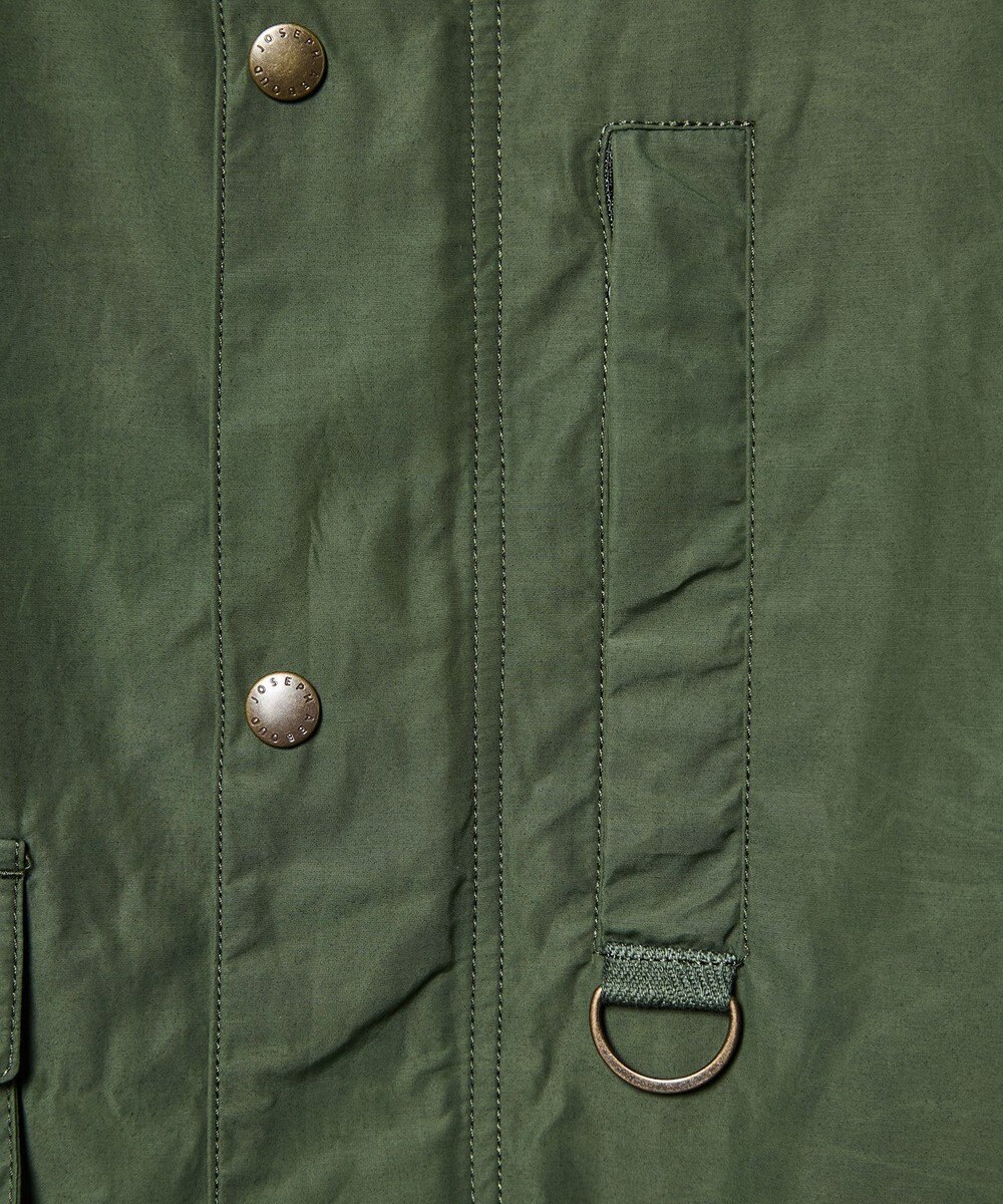 JOSEPH ABBOUD MOUNTAIN 【軽量/ワックスコーティング・テ―ム・ヤルビー氏コラボ】ワックスクロス プリント ブルゾン 