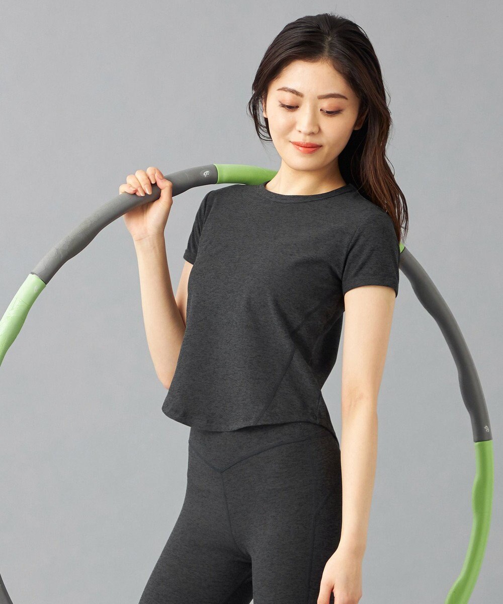 Chacott Chacott BALANCE PeachMoku コンパクトTシャツ 