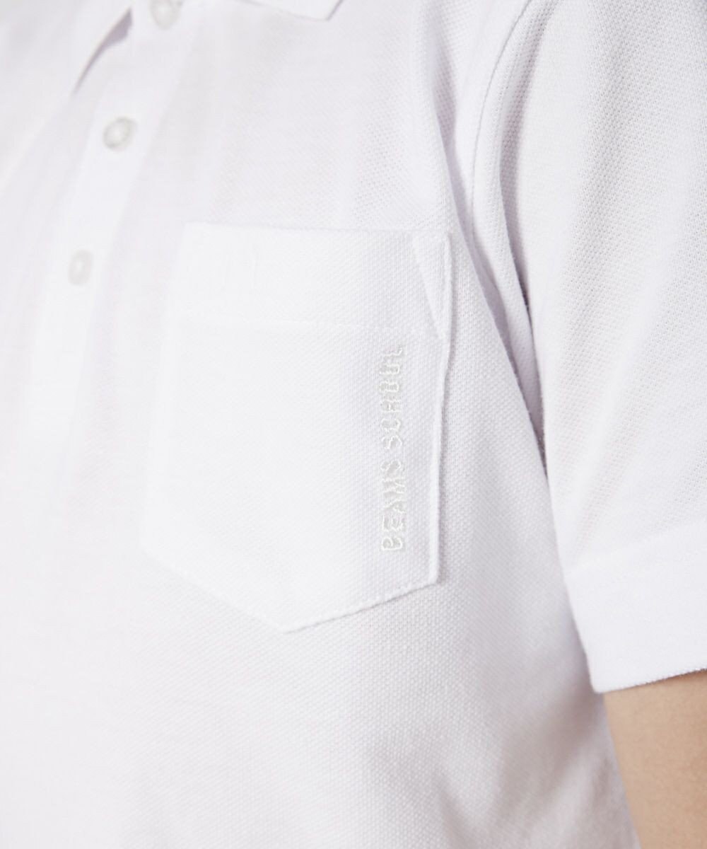 BEAMS SCHOOL ベーシック 半袖ポロシャツ 