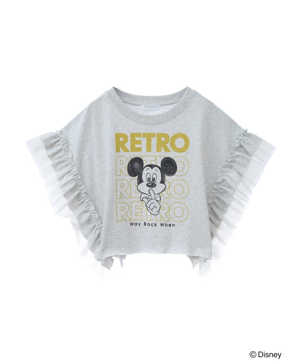 Green Parks ミッキーフレンド／袖フリルショート丈ＴＥＥ 
