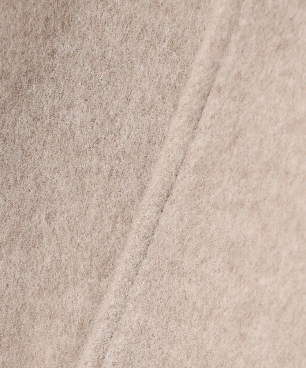 J.PRESS LADIES 【WEB限定カラーあり】ブレンドビーバー ノーカラー コート 