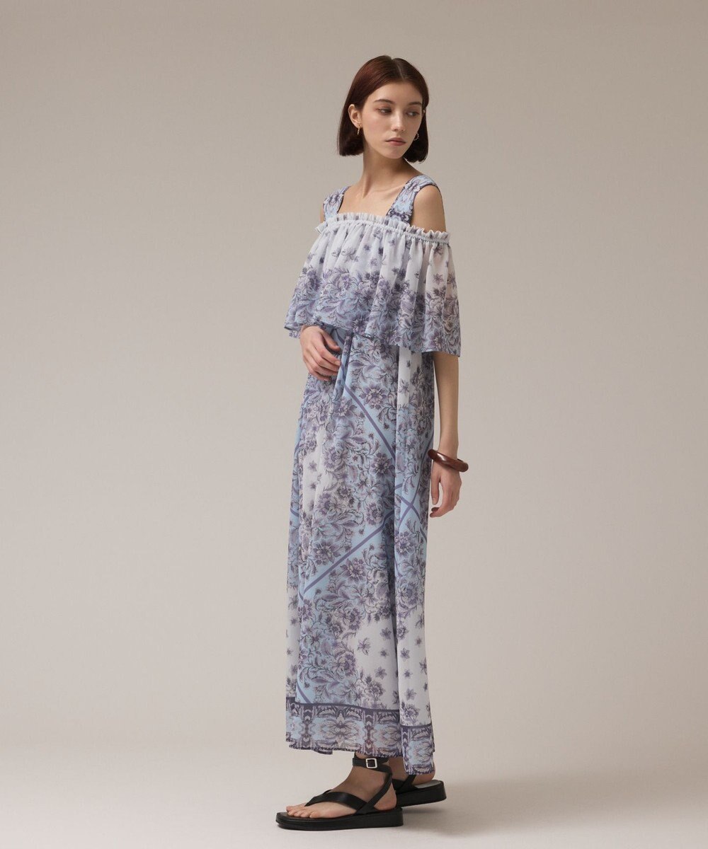 GRACE CONTINENTAL マルチWAYシフォンワンピース 