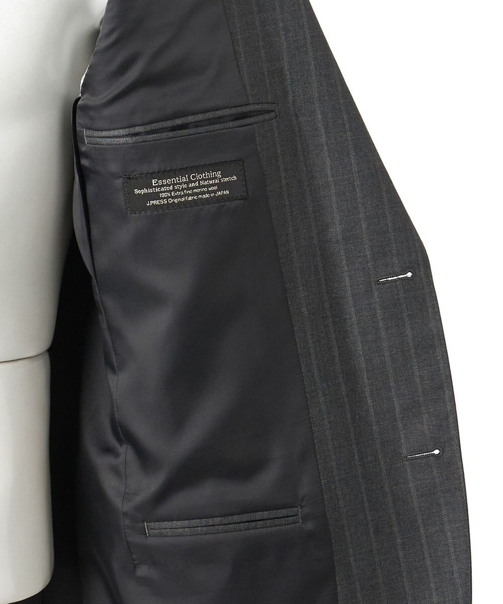 J.PRESS MEN 【WEB・一部店舗限定】インテリジェントストライプ スーツ / 総裏 