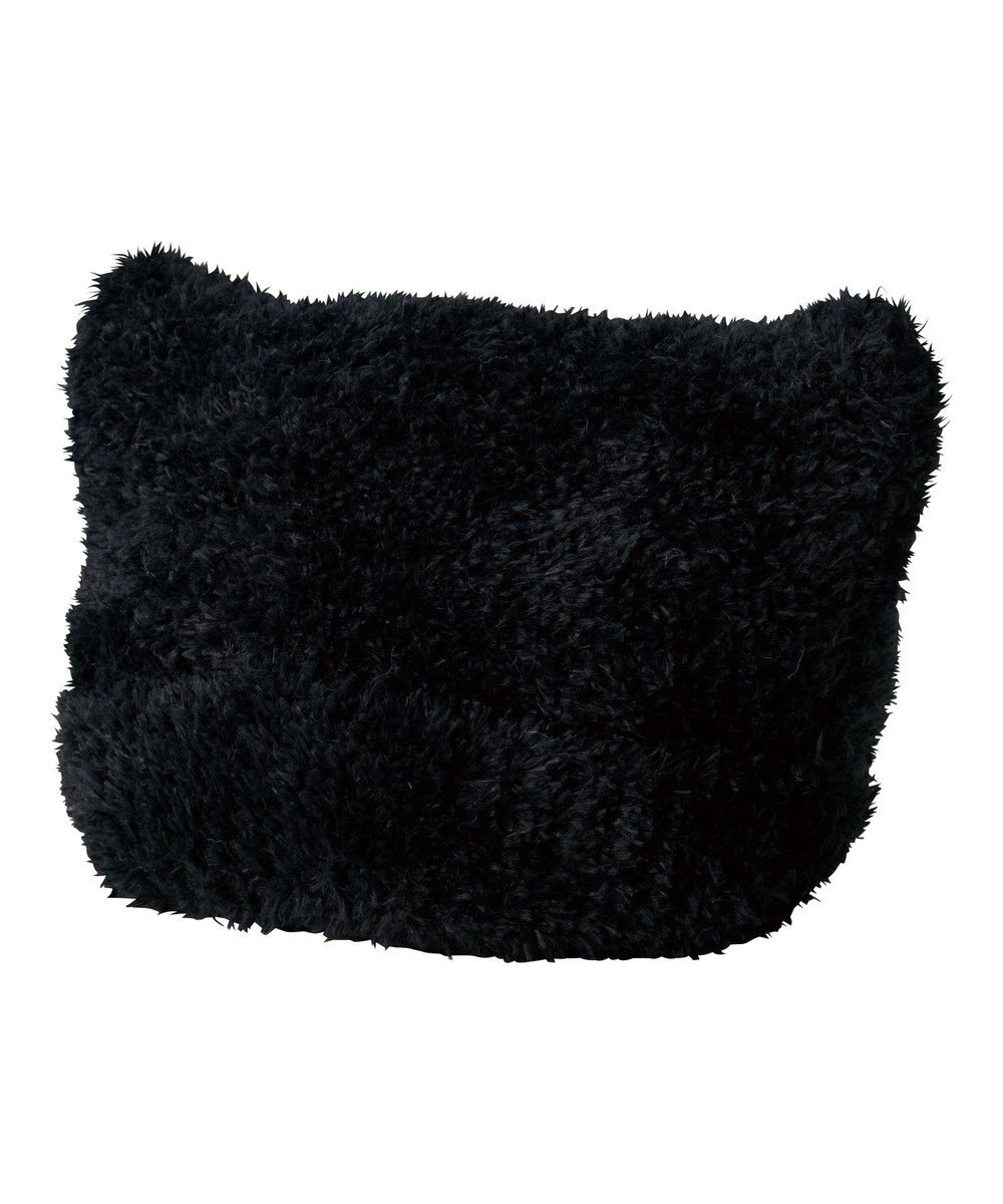 MOONBAT estaa(エスタ) ボリュームヘアリー 猫耳シャロット ニット帽 帽子 