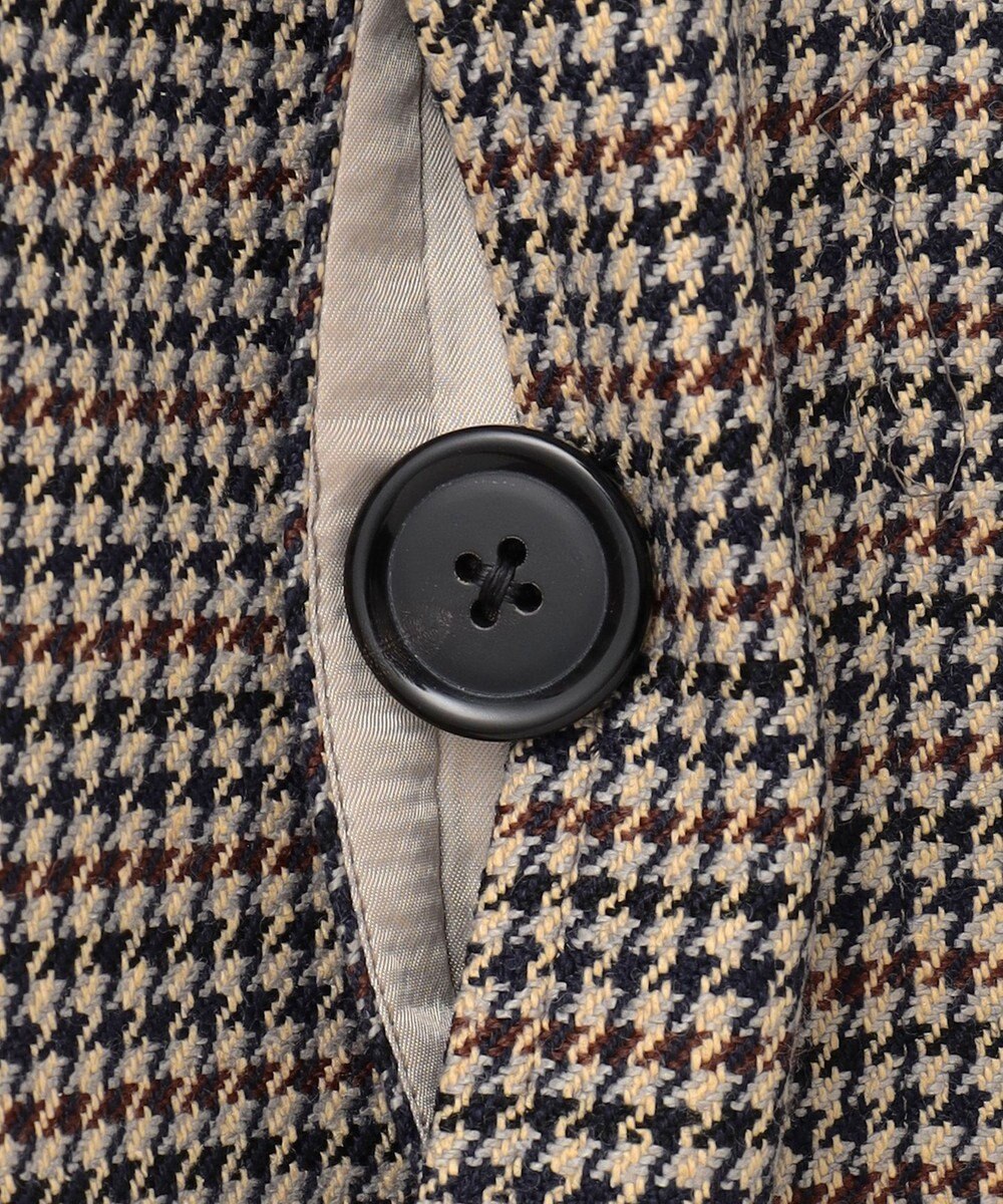 J.PRESS MEN 【J.PRESS ORIGINALS】 SILK TWEED BELTED BALMACAAN COAT / JAPAN MADE 