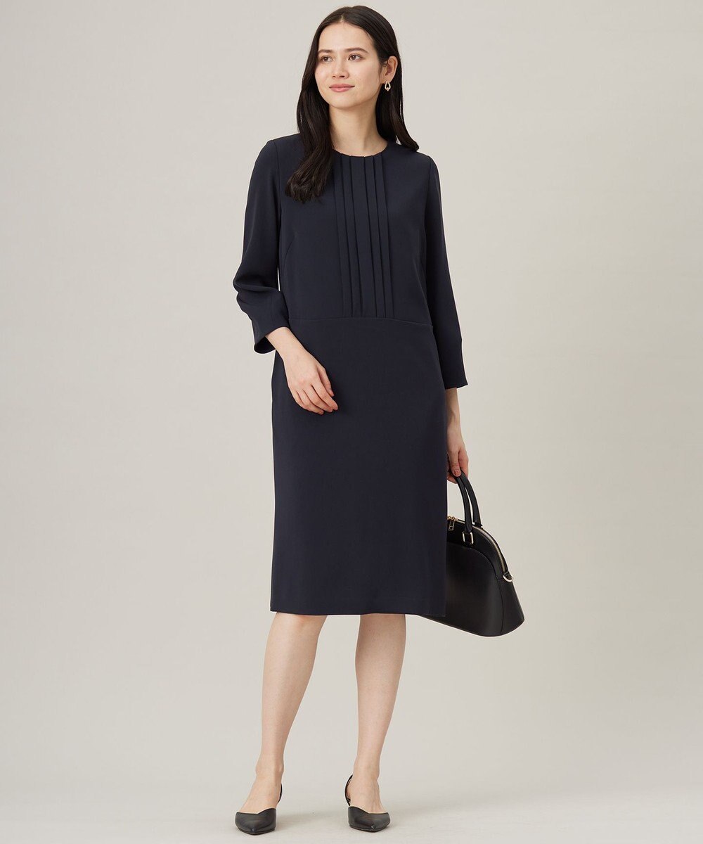 自由区 【セットアップ対応・洗える】トリアセダブルクロス ワンピース 