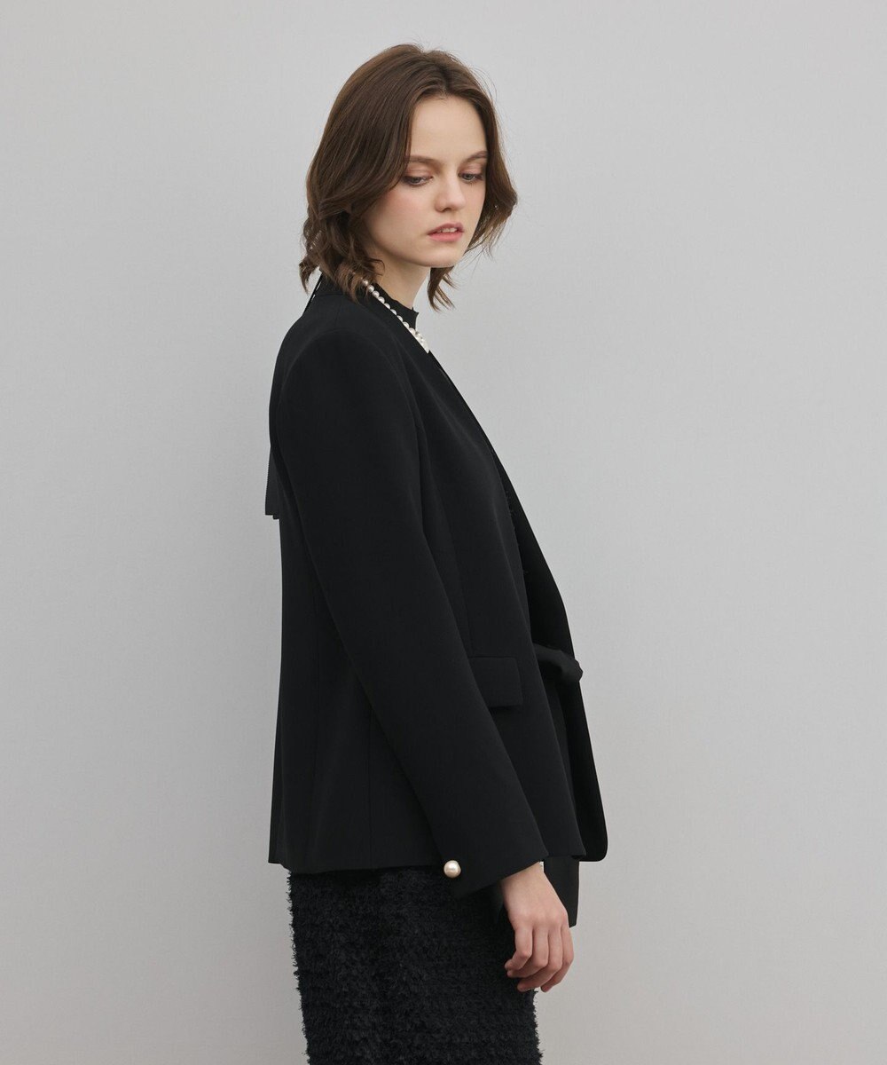 GRACE CONTINENTAL トリアセノーカラージャケット 