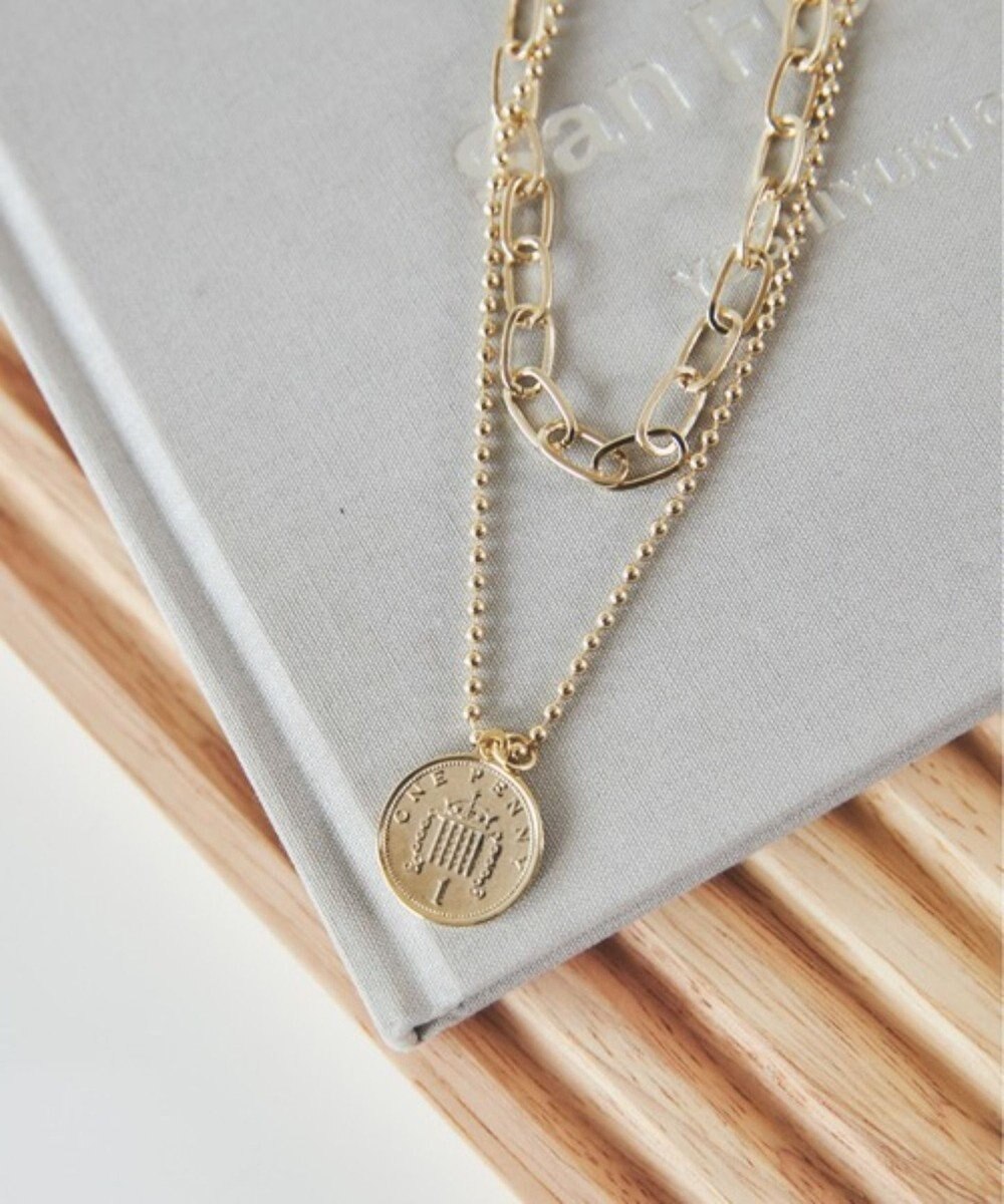 WEGO 【ANGIE VINTAGE】レイヤードネックレス 