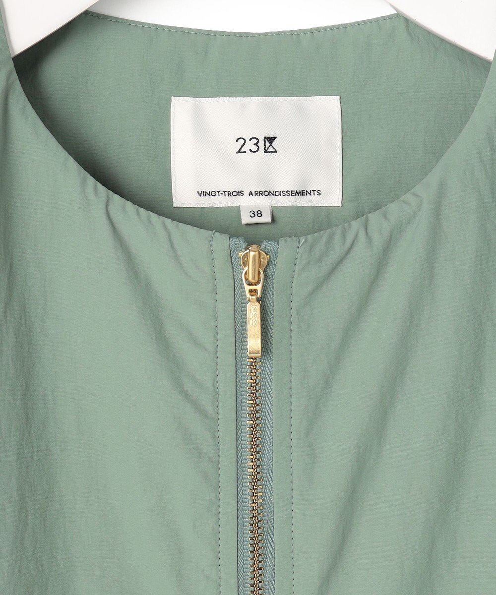 23区 【先行予約】ライトパディング ノーカラー アウター 