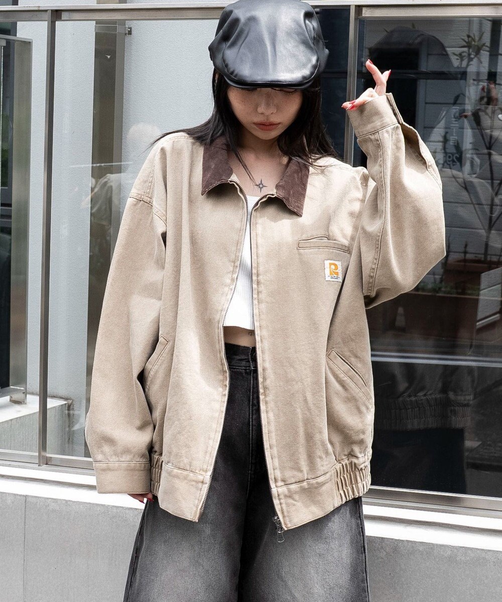 WEGO ワーカーズWジップブルゾン 