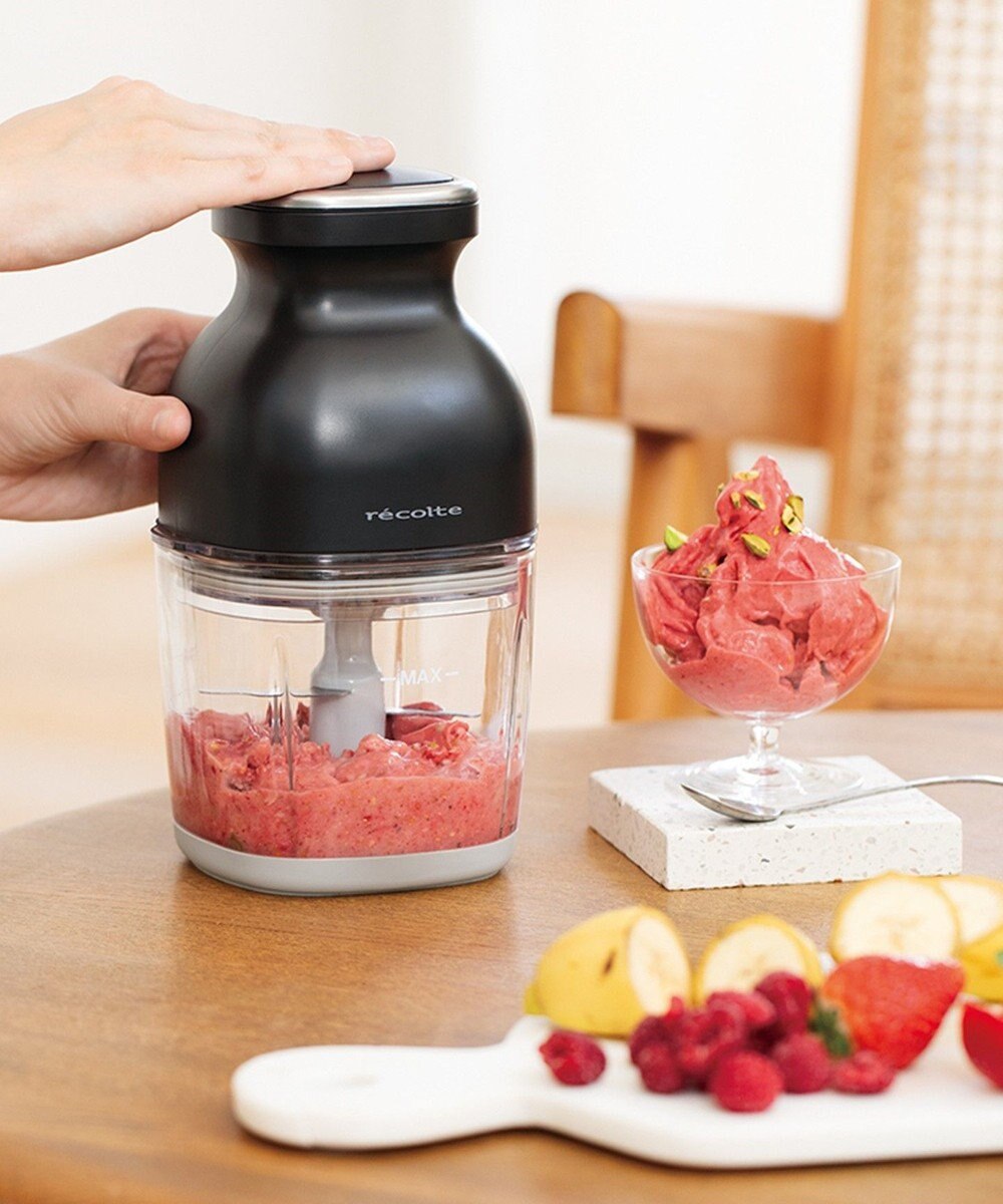 YAMATO テーブル＆キッチン 【レコルト】コードレスカプセルカッターボンヌ  モカブラウン  RCP-7(BR) 