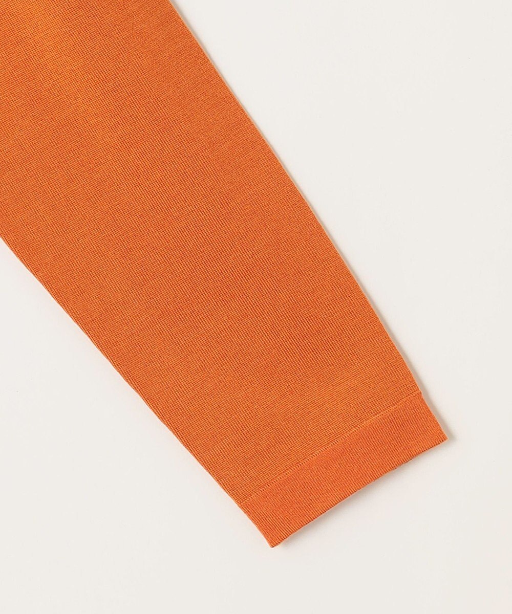 自由区 【アンサンブル対応・洗える】ウールシルク カーディガン 