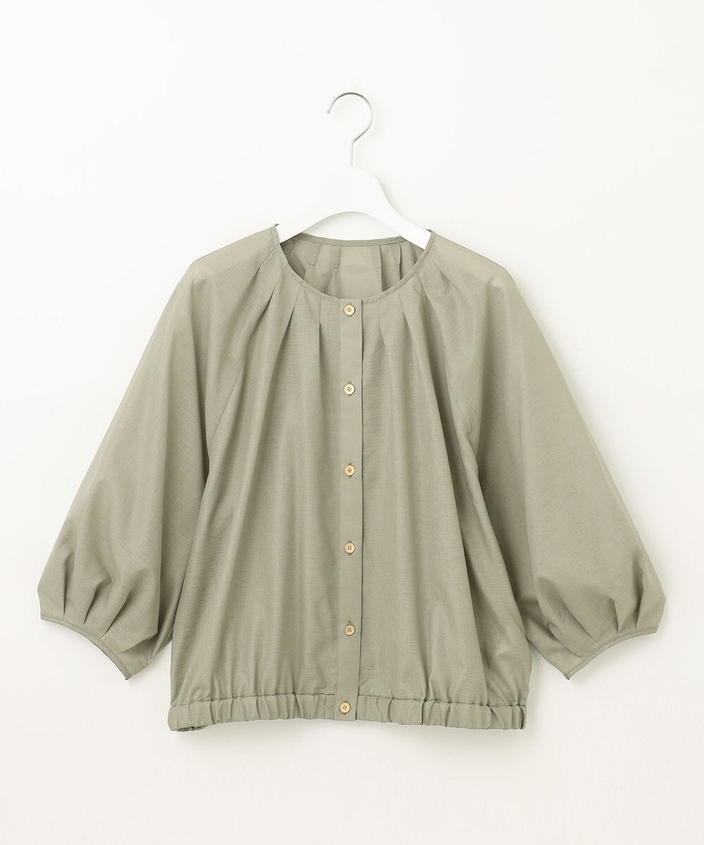 自由区 【洗える・XSサイズあり】シアーシャイニー ジャケット 