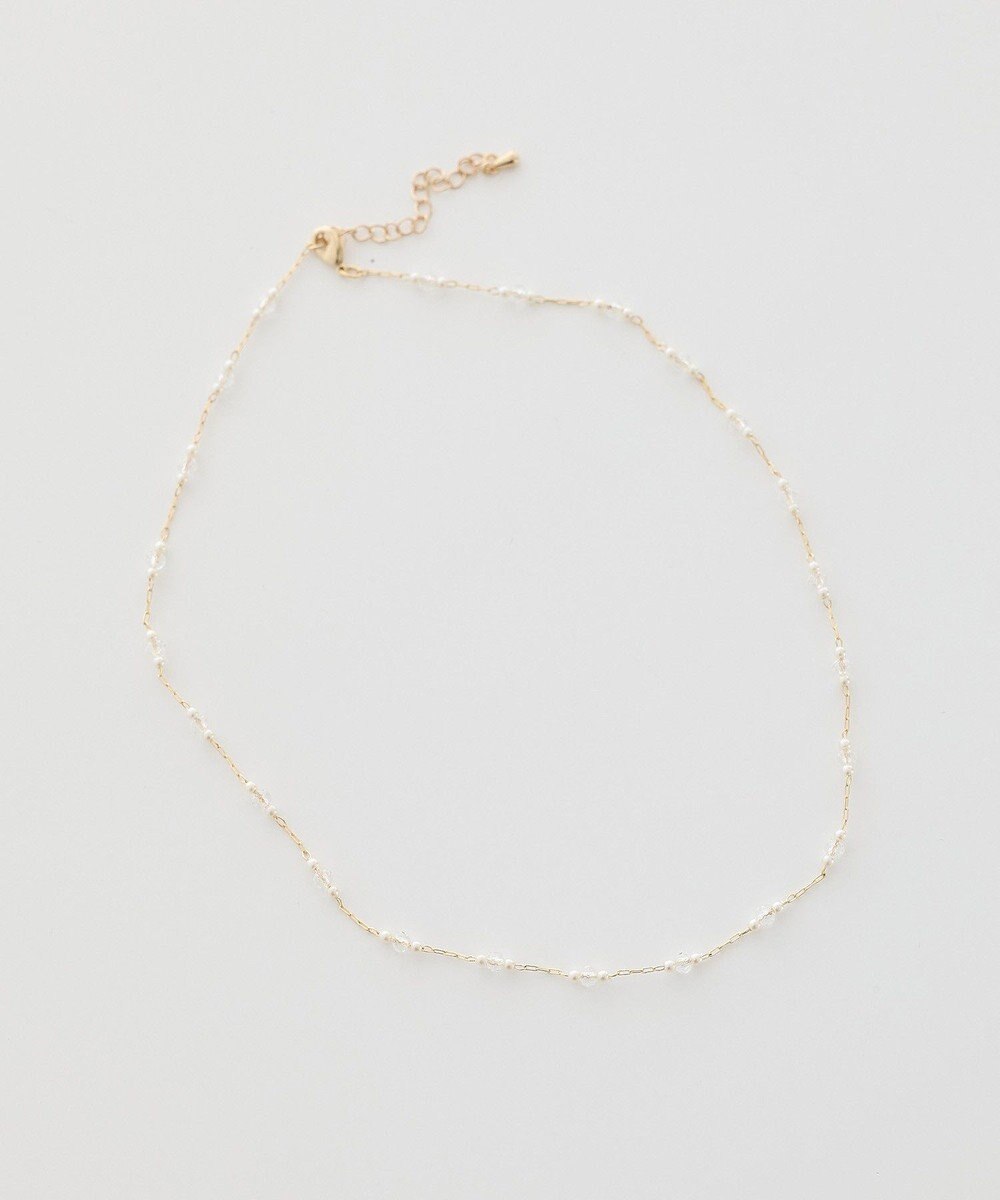 earth music&ecology プチビーズＭＩＸネックレス 