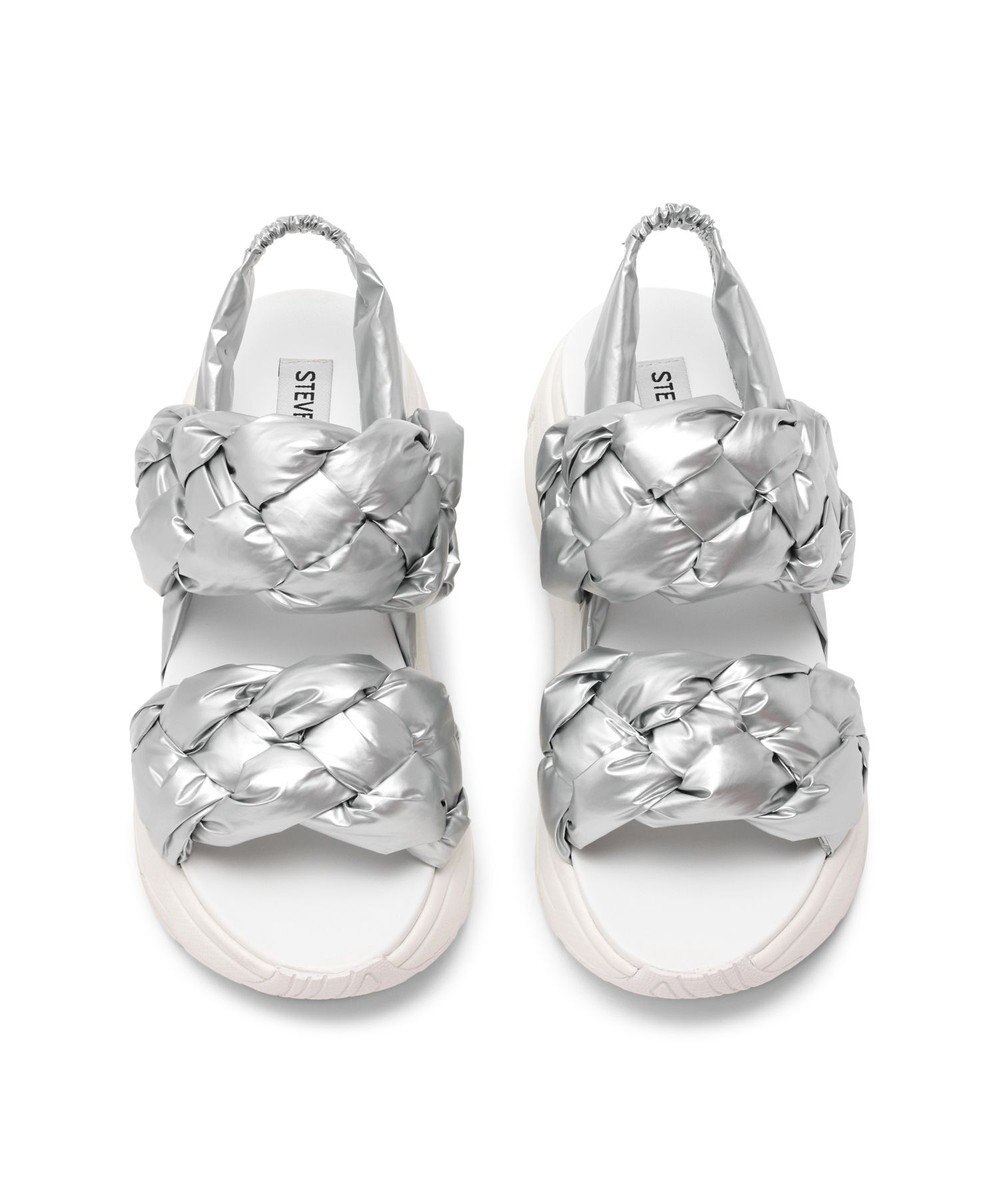 STEVE MADDEN HORIZON 5 編み込みスポーツサンダル 