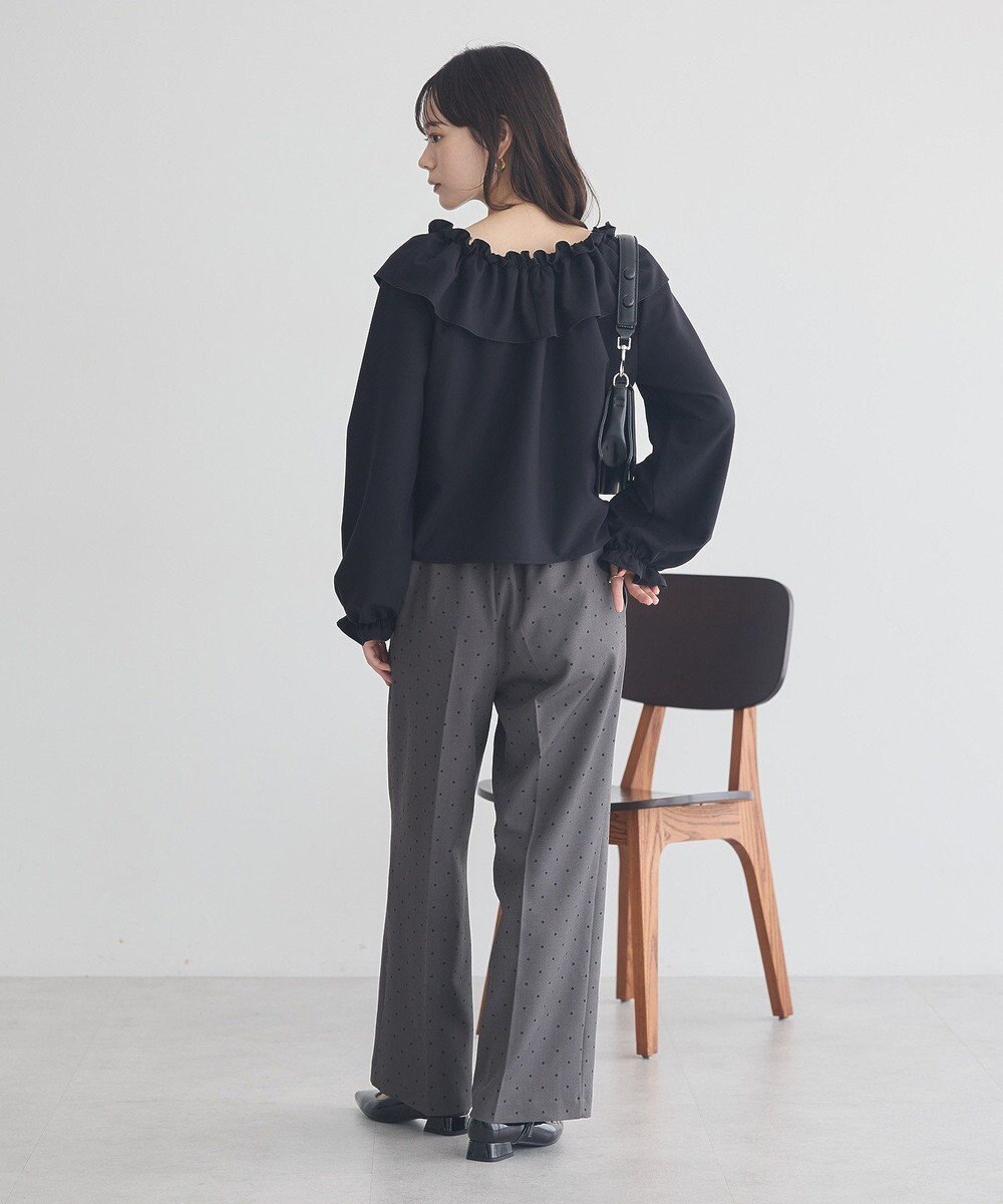 earth music&ecology リラックスドットパンツ 