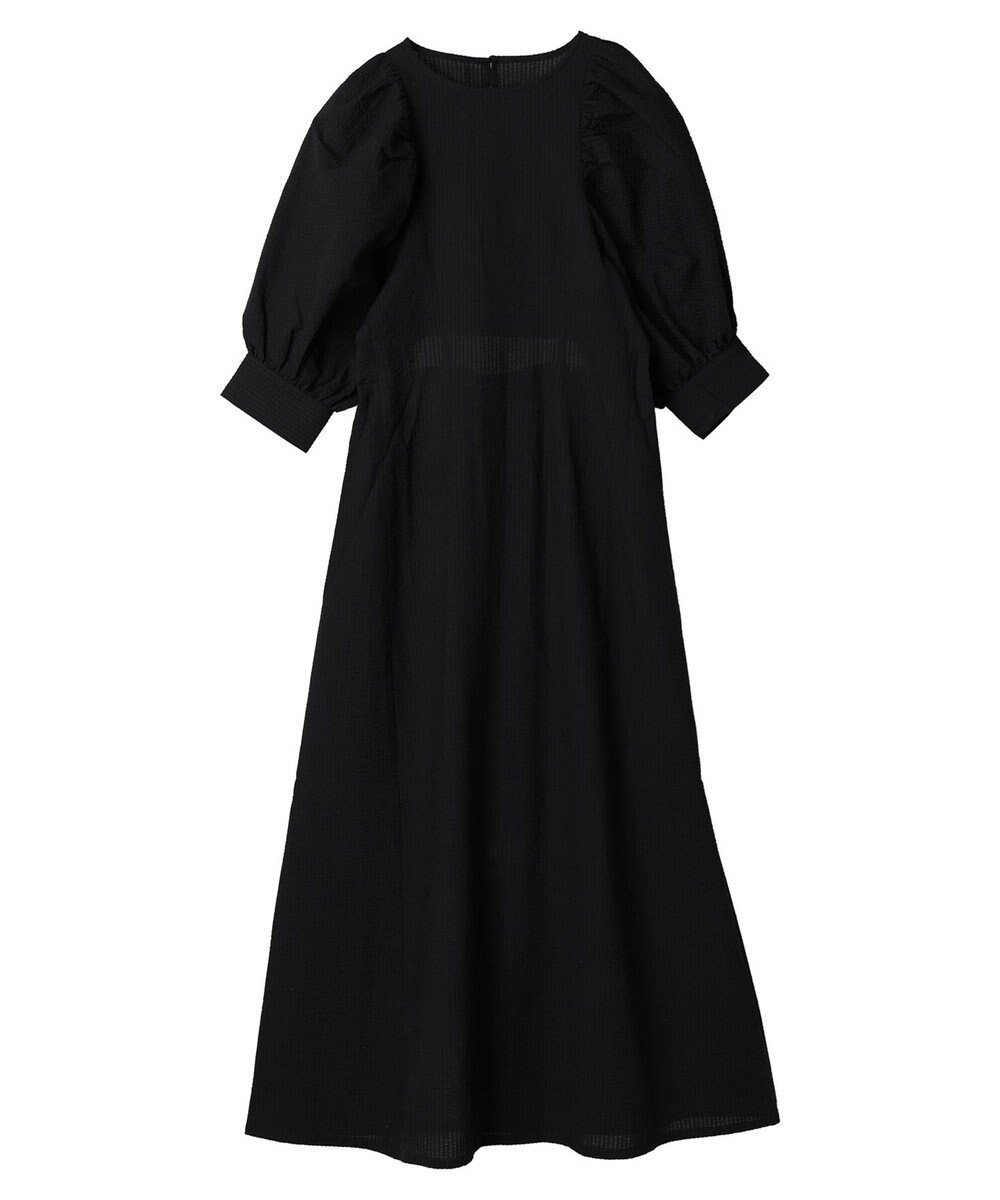 Green Parks AnriettMusee バックカットワークワンピース 