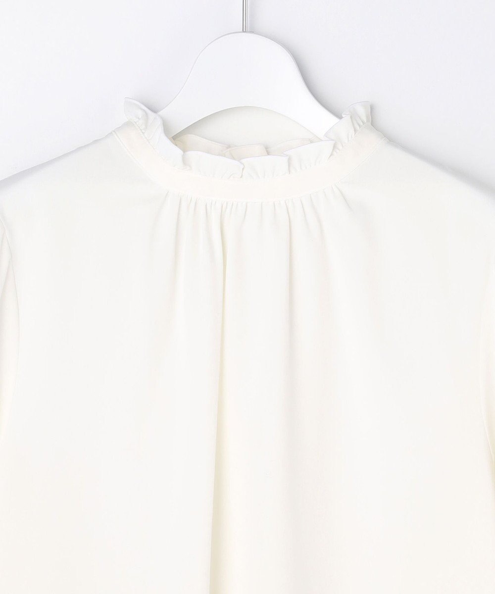 ANY SIS フリルネックスタンド ブラウス 