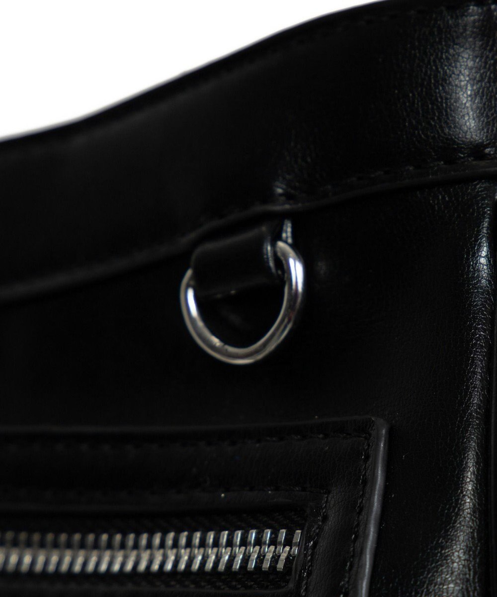 WEGO チャーム付きハトメベルトバッグ 