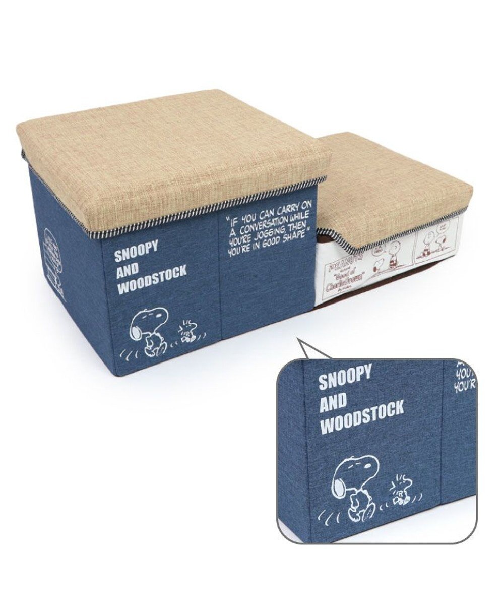 PET PARADISE ペットパラダイス スヌーピー ２段 ステップ 収納付き ゆとり 