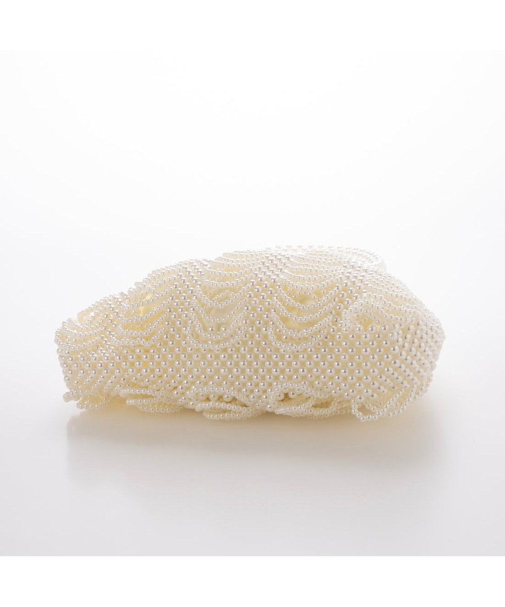 UNBILLION カシュカシュ cachecache / パール調編みバッグﾞ 