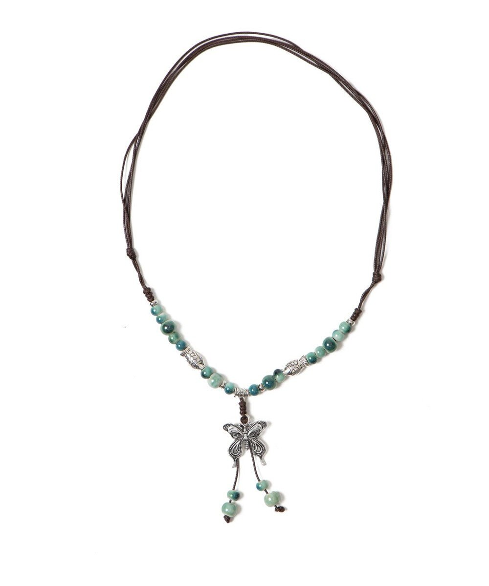 WEGO Lバタフライビーズネックレス 