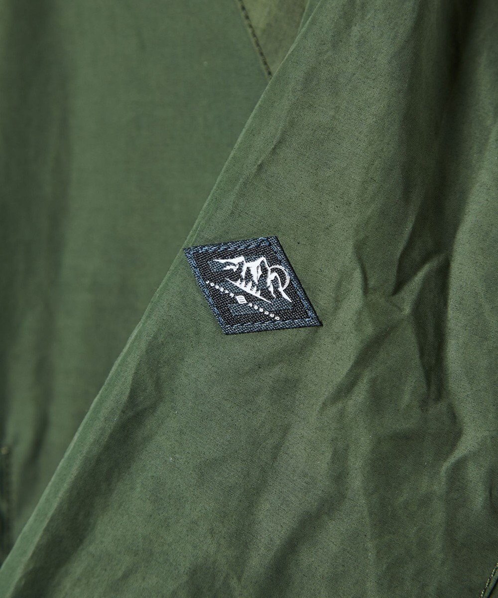 JOSEPH ABBOUD MOUNTAIN 【軽量/ワックスコーティング・テ―ム・ヤルビー氏コラボ】ワックスクロス プリント ブルゾン 