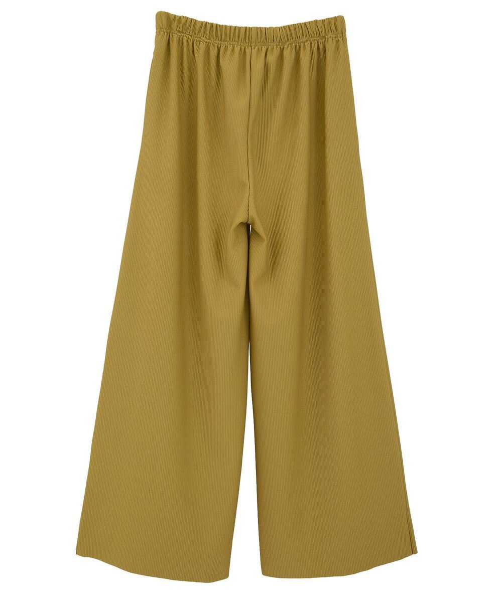 Green Parks 楽ちんプリーツワイドパンツ 