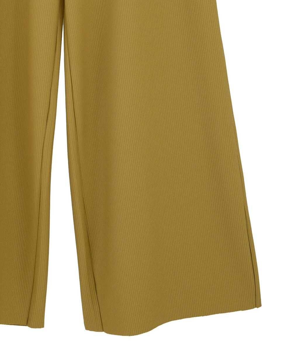 Green Parks 楽ちんプリーツワイドパンツ 