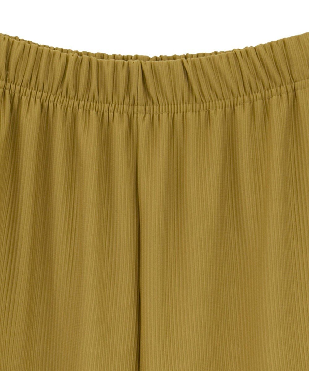 Green Parks 楽ちんプリーツワイドパンツ 