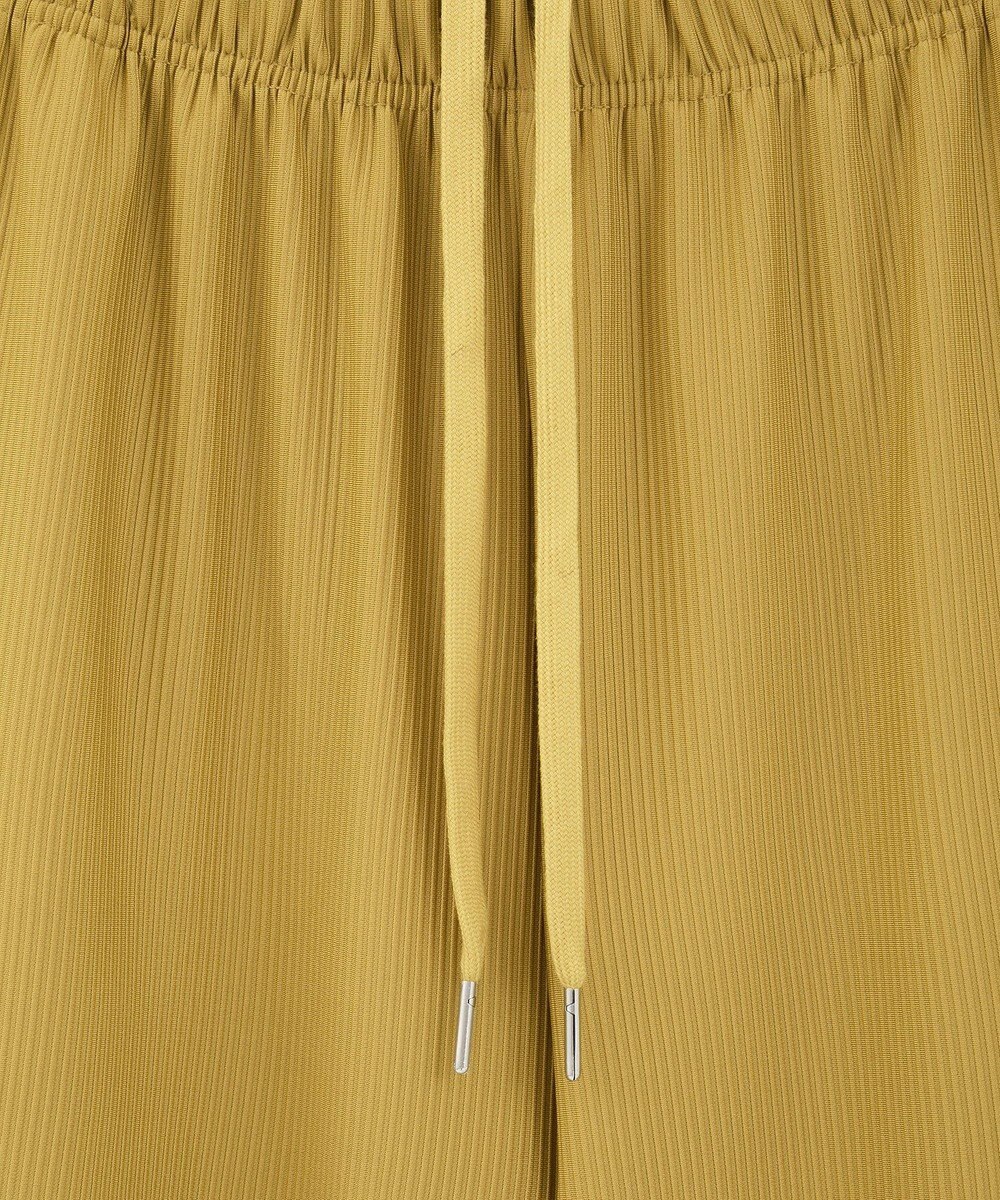 Green Parks 楽ちんプリーツワイドパンツ 