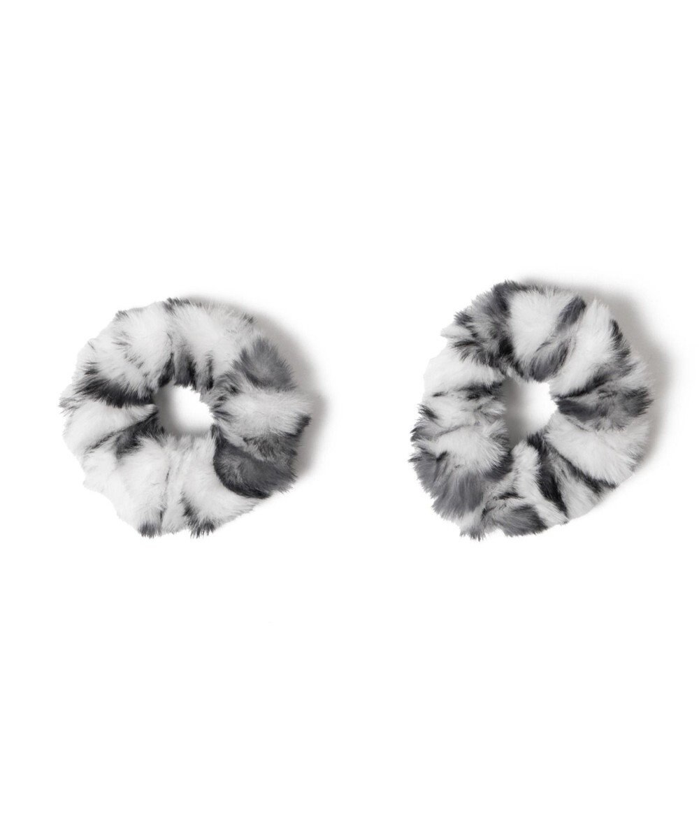 WEGO L2Pレオパードファーヘアゴム 