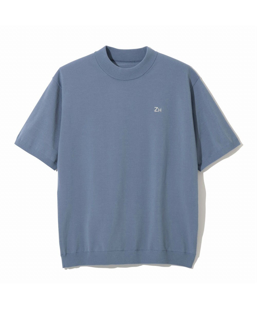 ZERO HALLIBURTON ニットモックネックTシャツ ZHG-M5S9b 82959 