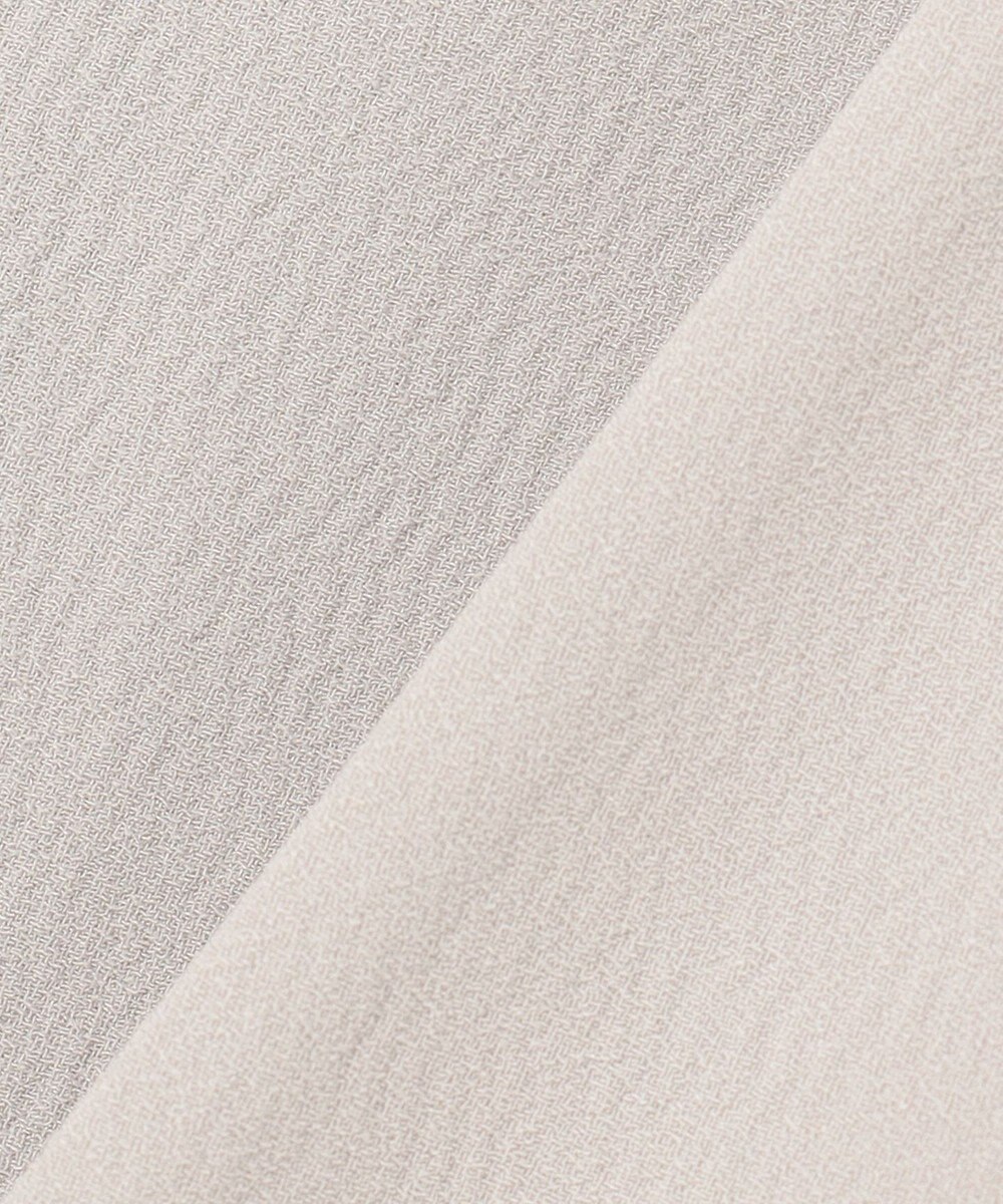 ICB 【WEB限定・洗える】BackSatinGeorgette ノーカラージレ 