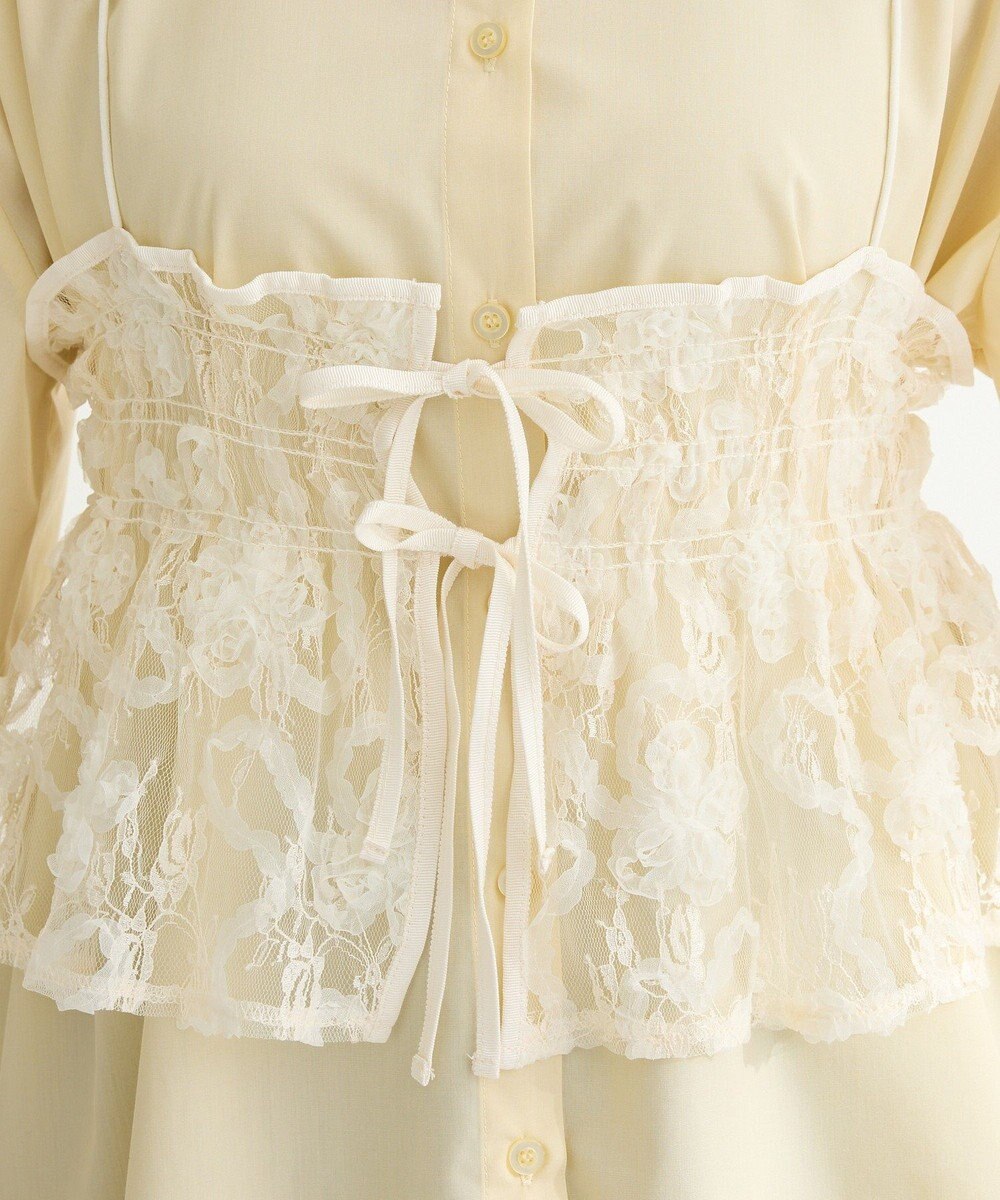 Green Parks ＳＥＴ２点シャツ＋レースビスチェ 