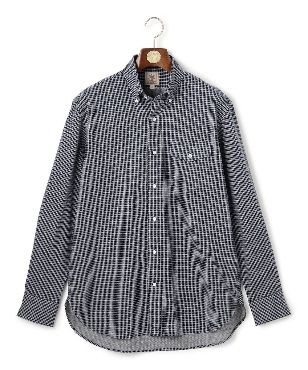 J.PRESS MEN 【KANEMASA JERSEY】ネルジャージータッターソール シャツ / B.D. 