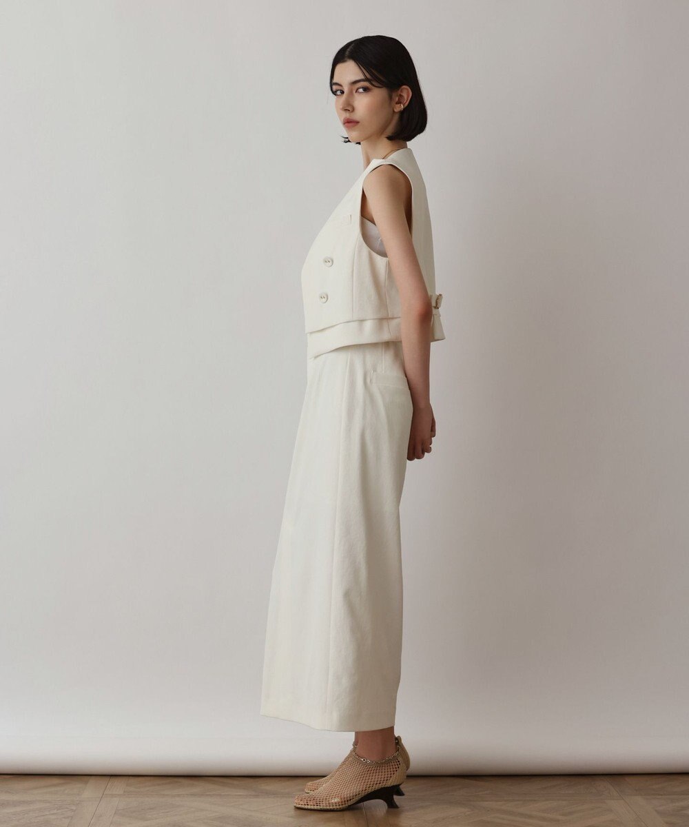 GRACE CONTINENTAL オックスショートジレ 