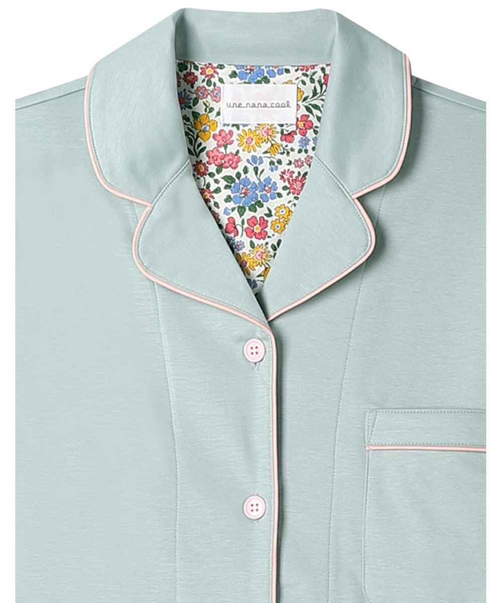 une nana cool 【綿100％】シルケットスムースパジャマ　MADE WITH LIBERTY FABRIC 