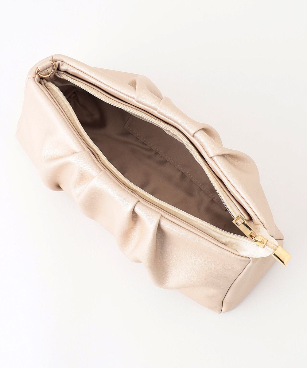 ANY SIS 【2WAY】ギャザーチェーンクラッチショルダー バッグ 