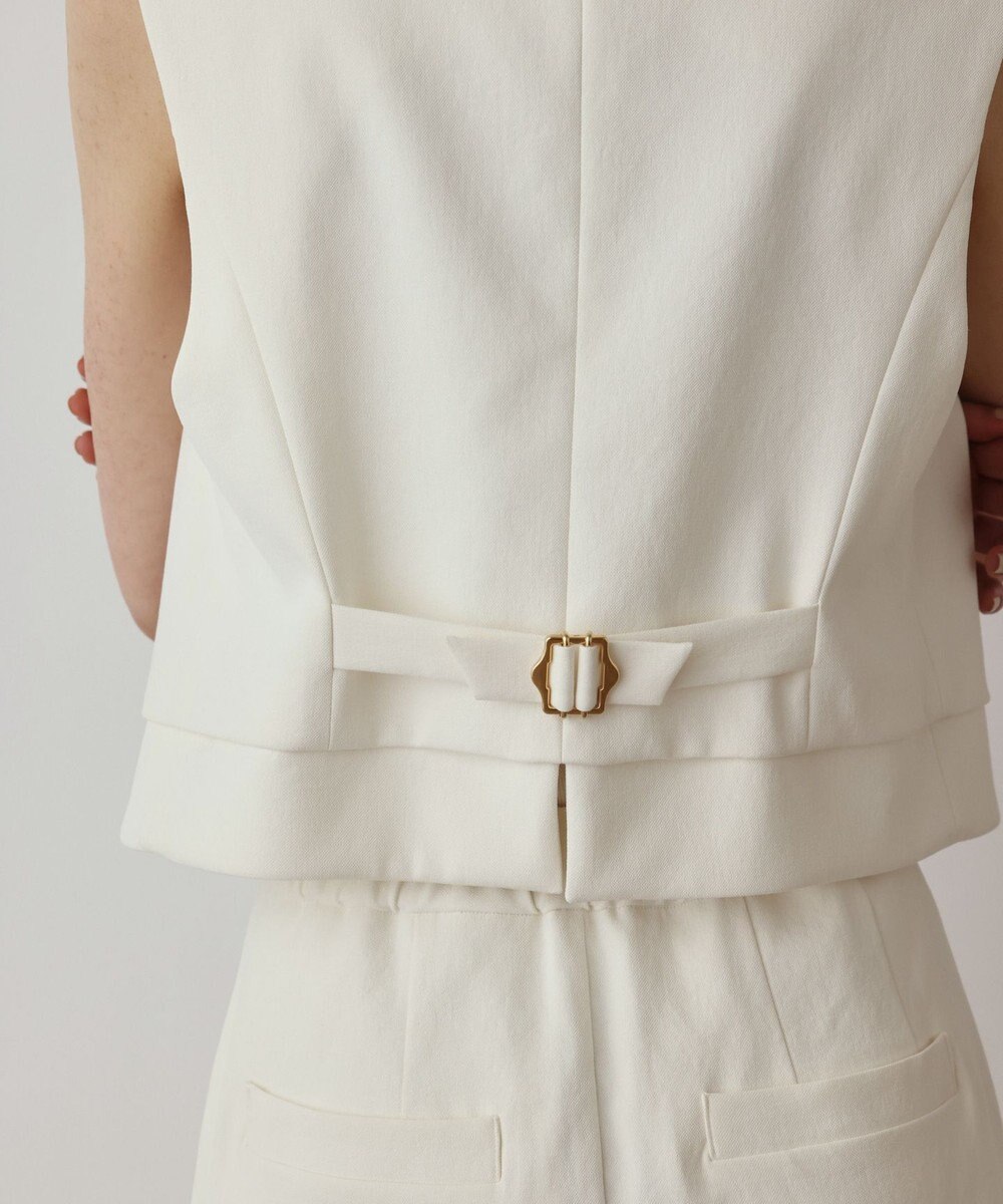 GRACE CONTINENTAL オックスショートジレ 