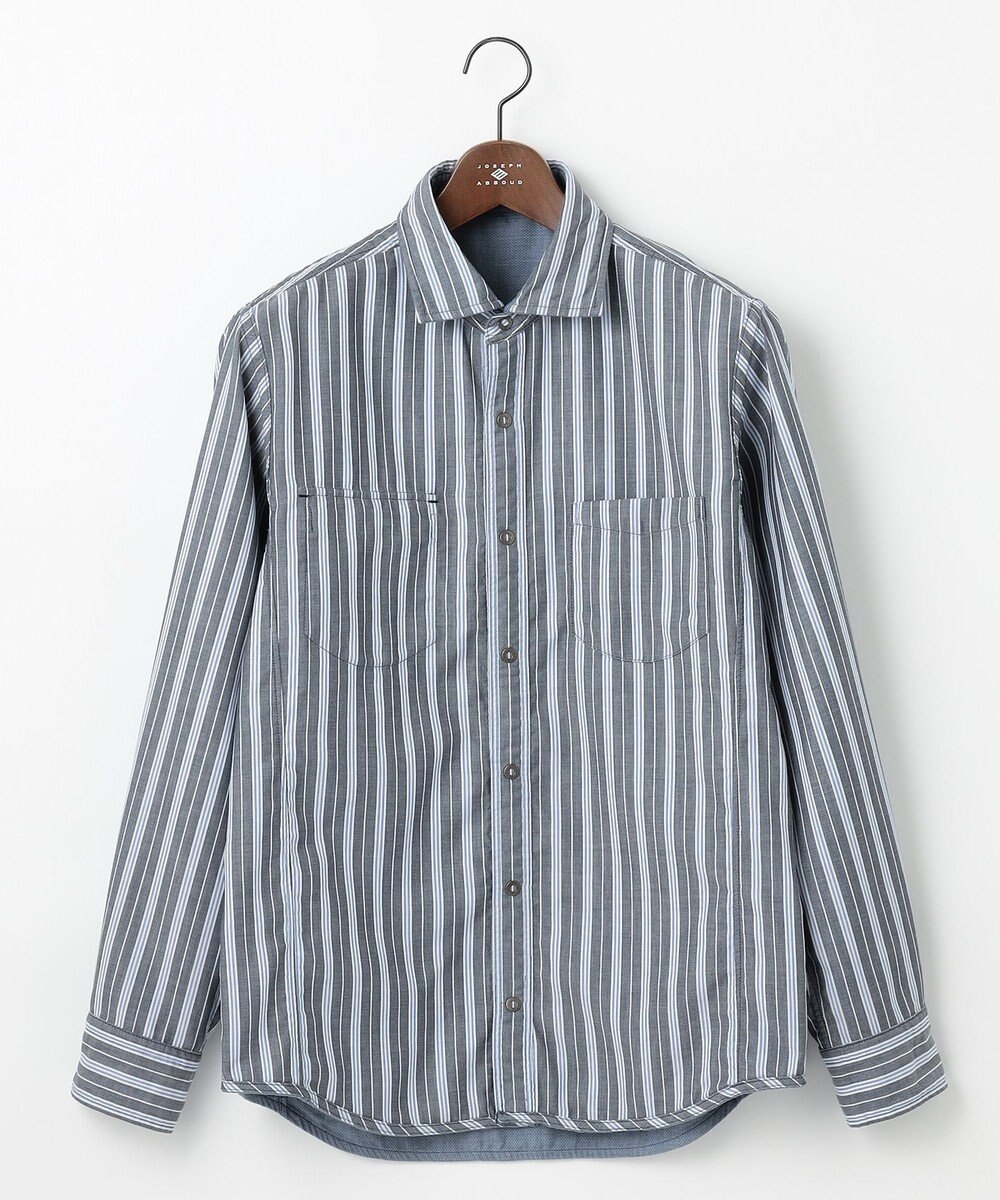 JOSEPH ABBOUD 【キングサイズ・2WAY】リバーシブル シャツ 