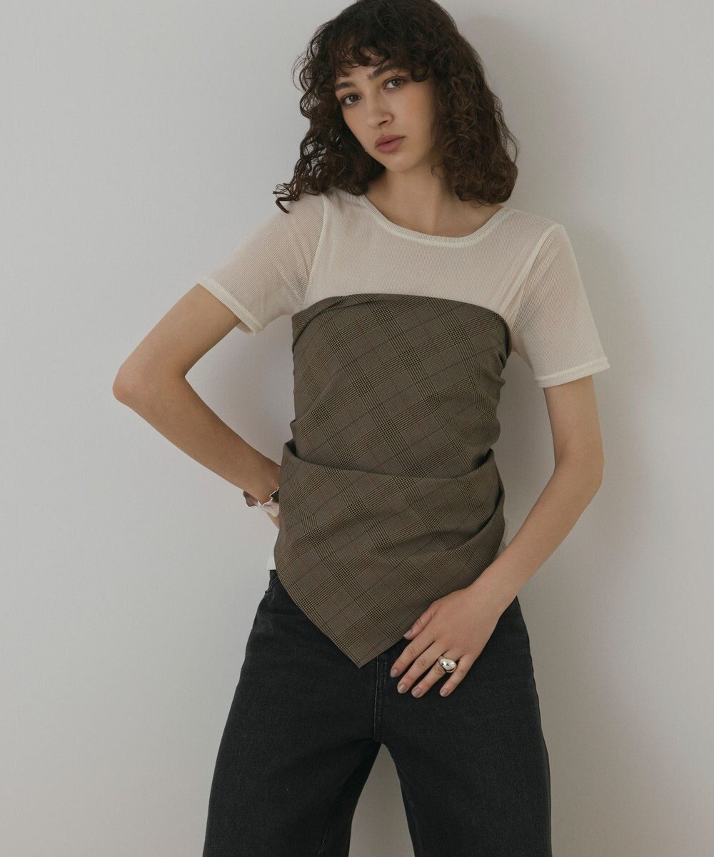 GRACE CONTINENTAL ス－ツ地スカ－フ 