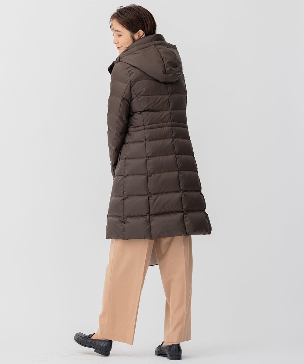 23区 S 【洗える】シレータフタ ロング ダウンコート 
