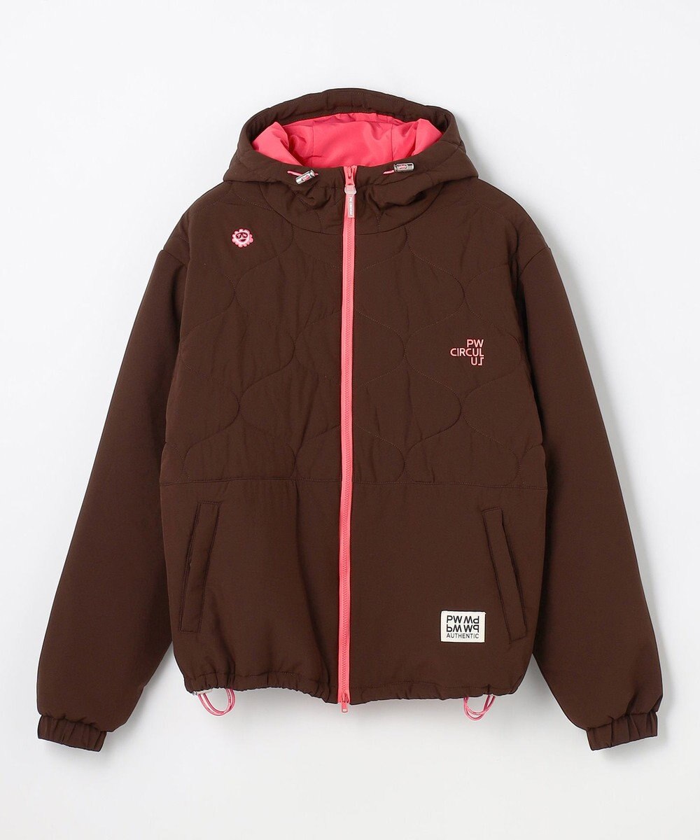 PW CIRCULUS 【撥水加工 / ストレッチ】【WOMEN】キルティング中綿ブルゾン ゴルフウェア レディース 